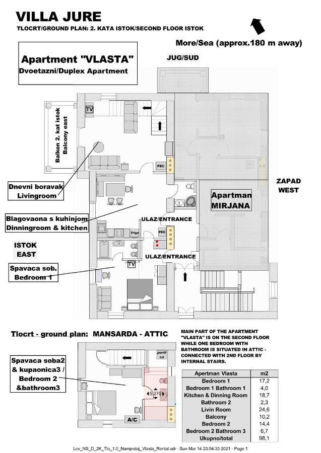 Villa Jure - Apartment Vlasta Lovran Extérieur photo